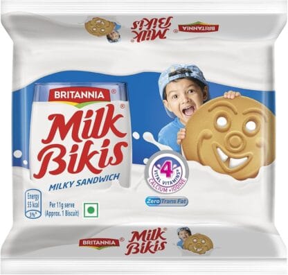 Britannia Milk Bikis Milk Sandwich 200G