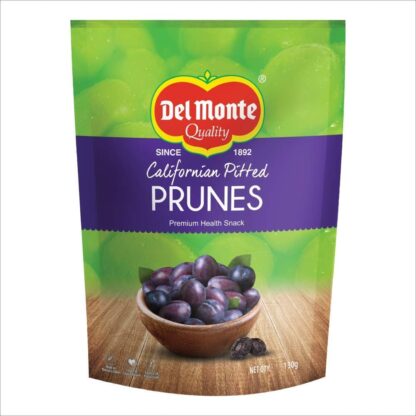 Del Monte Californian Pitted Prunes Premium Health Snack 130G