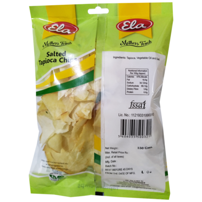 Ela Salted Tapioca Chips 150G