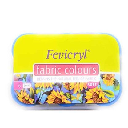 Fevicryl Fabric Colors 6 Pieces