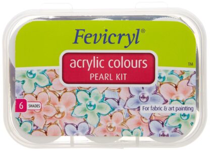 Fevicryl Pearl Colors 6 Pieces