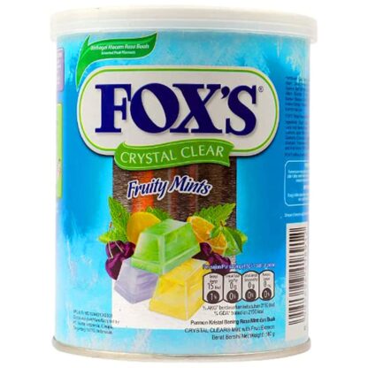 Fox's Crystal Clear Fruity Mint 180G