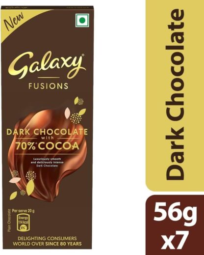 Galaxy Fusion Dark Chocolate 45G