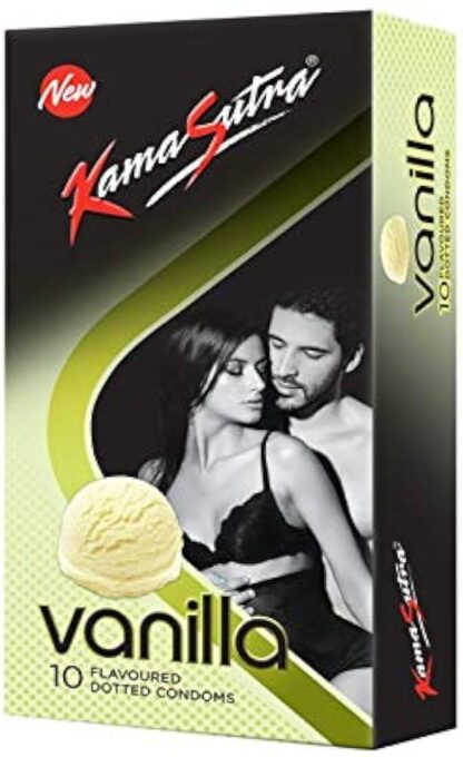 Kamasutra Vanilla Flavor 10 Units Condom