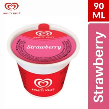 Kwality Walls Strawberry Supreme Cups 90ML