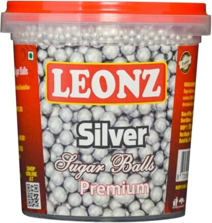 Leonz Sugar Balls Silver 100G