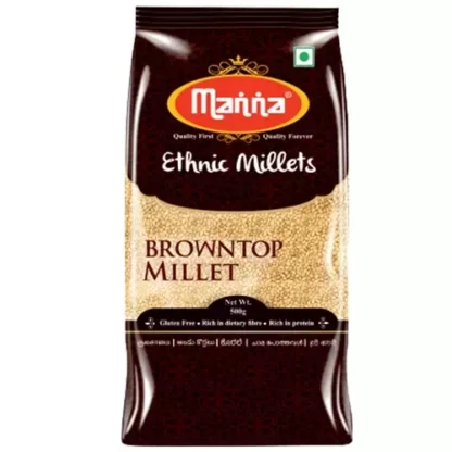 Manna Browntop Millet 500g