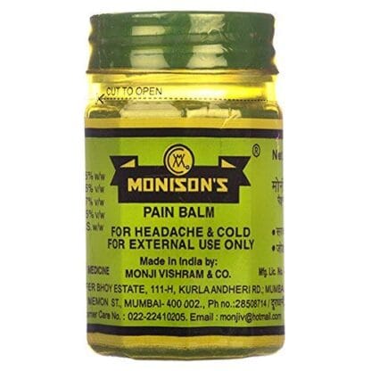 Monison's Pain Balm 100G