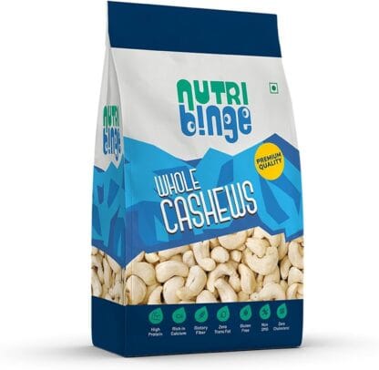 Nutri Binge Whole Cashews 500G