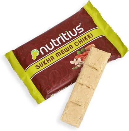 Nutritius Sukha Mewa Chikki 125G