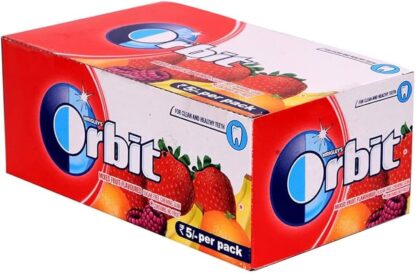 Orbit Mixed Fruit Gums