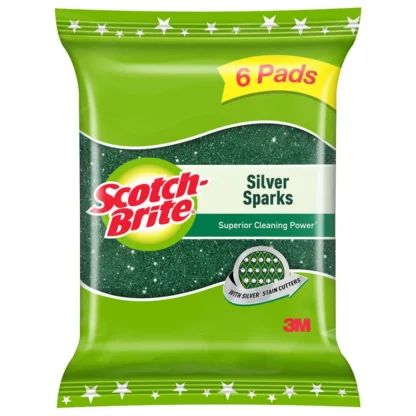 Scotch Brite Silver Pack 6 Pieces