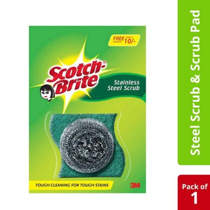 Scotch Brite Stainless Steel & Scrub Pads