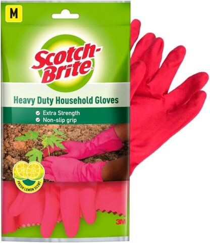 Scotch Brite Hand Gloves Medium 1 Pair