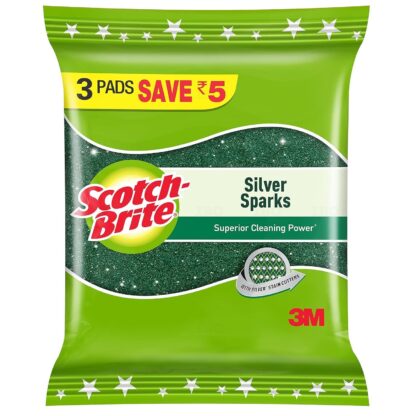 Scotch Brite Silver Sparks Pad 9.5x14cm