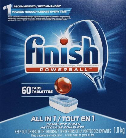 Finish Powerball Salt & Protect 60 Sticks