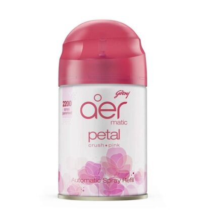 Godrej Aer Matic Petal Crush Pink 225ML