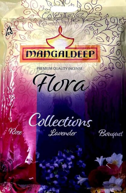 Mangaldeep Incense Flora Rose 100G