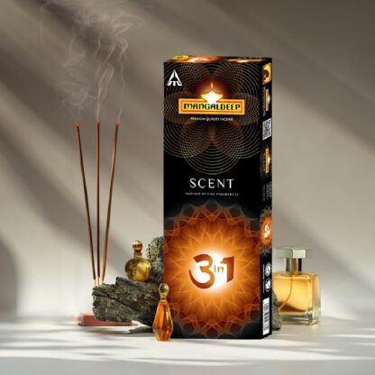 Mangaldeep Incense Scent 3 in 1 205G