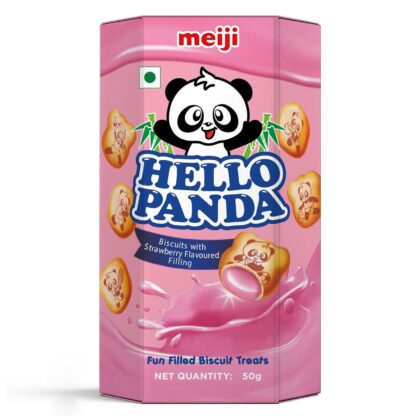 Mejji Hello Panda Strawberry 50G