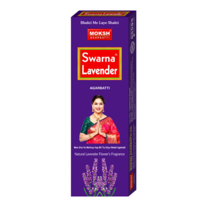 Moksh Agarbathi Swarna Lavender 80G