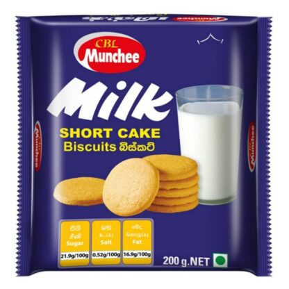 Munchee Milk Short Cake Biscuits 75G