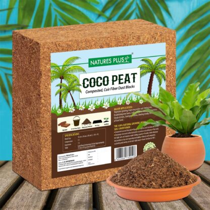 Natures Plus Cocopeat Block 1KG