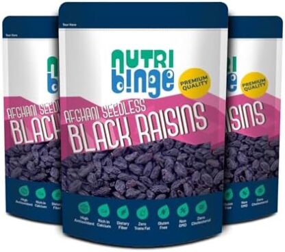 Nutri Binge Afghan Special Black Raisins 200g