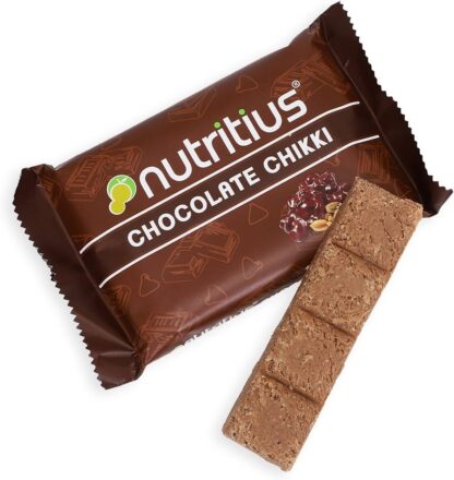 Nutritius Peanut Chocolate Chikki 26g