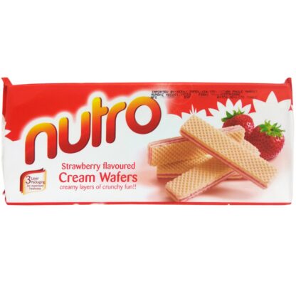 Nutro Strawberry Cream Wafers 175G