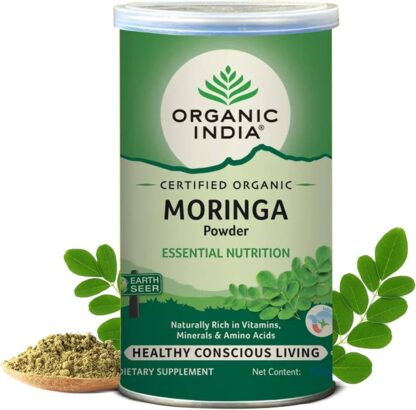 Organic India Moringa Powder Essential Nutrition 100g