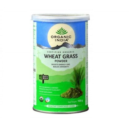 Organic India Wheat Grass Powder Natural 100g