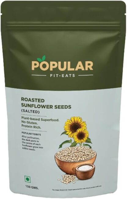 Popular Roasted Sunflower Seeds (Salted) 150G