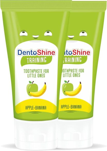 Dentoshine Apple-Banana Tooth Paste 80G